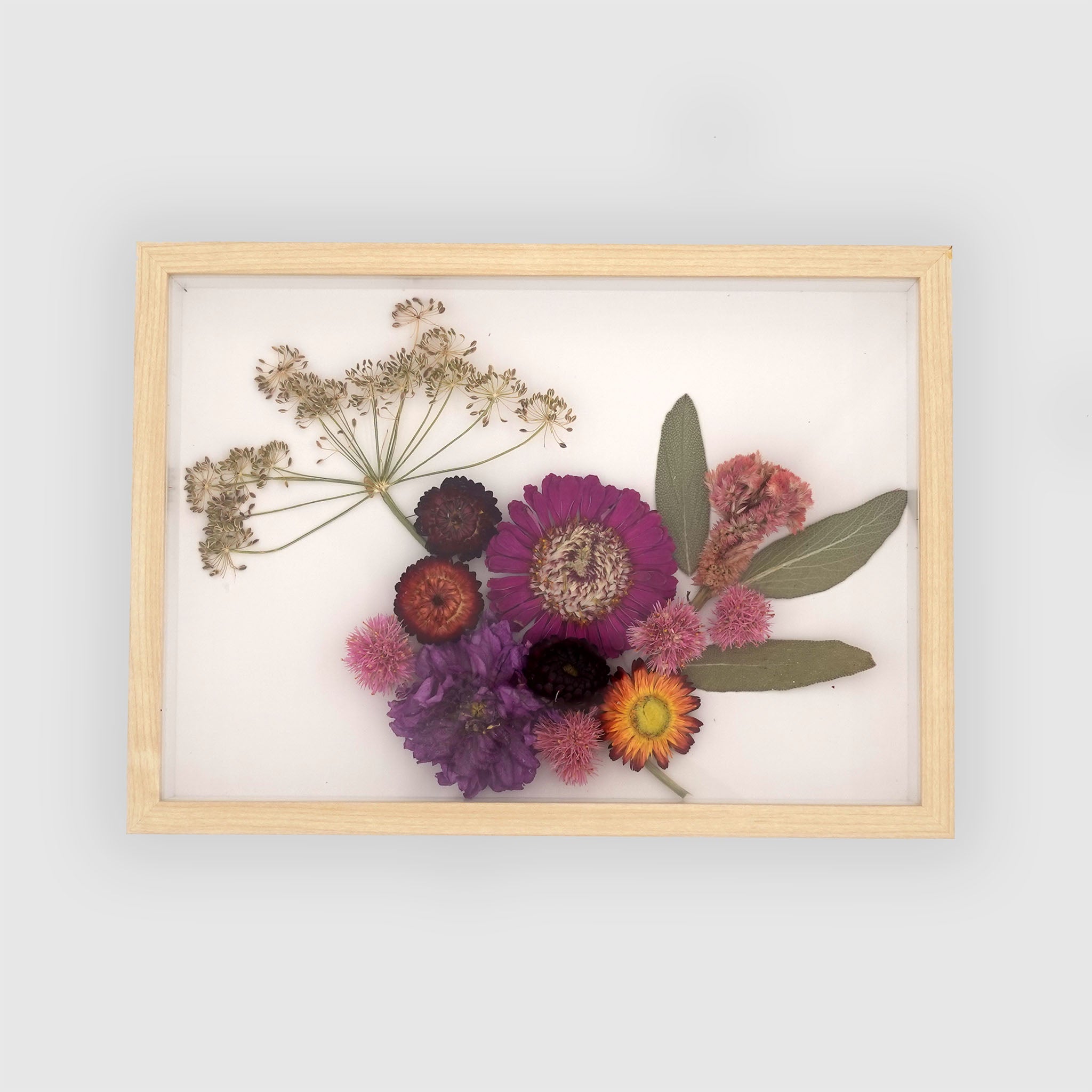 3D Dried Flower Frame (Style 4)