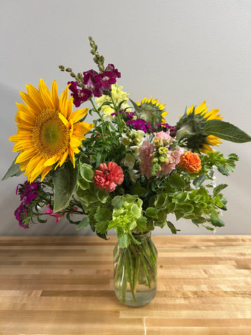 A Fresh Wildflower Bouquet