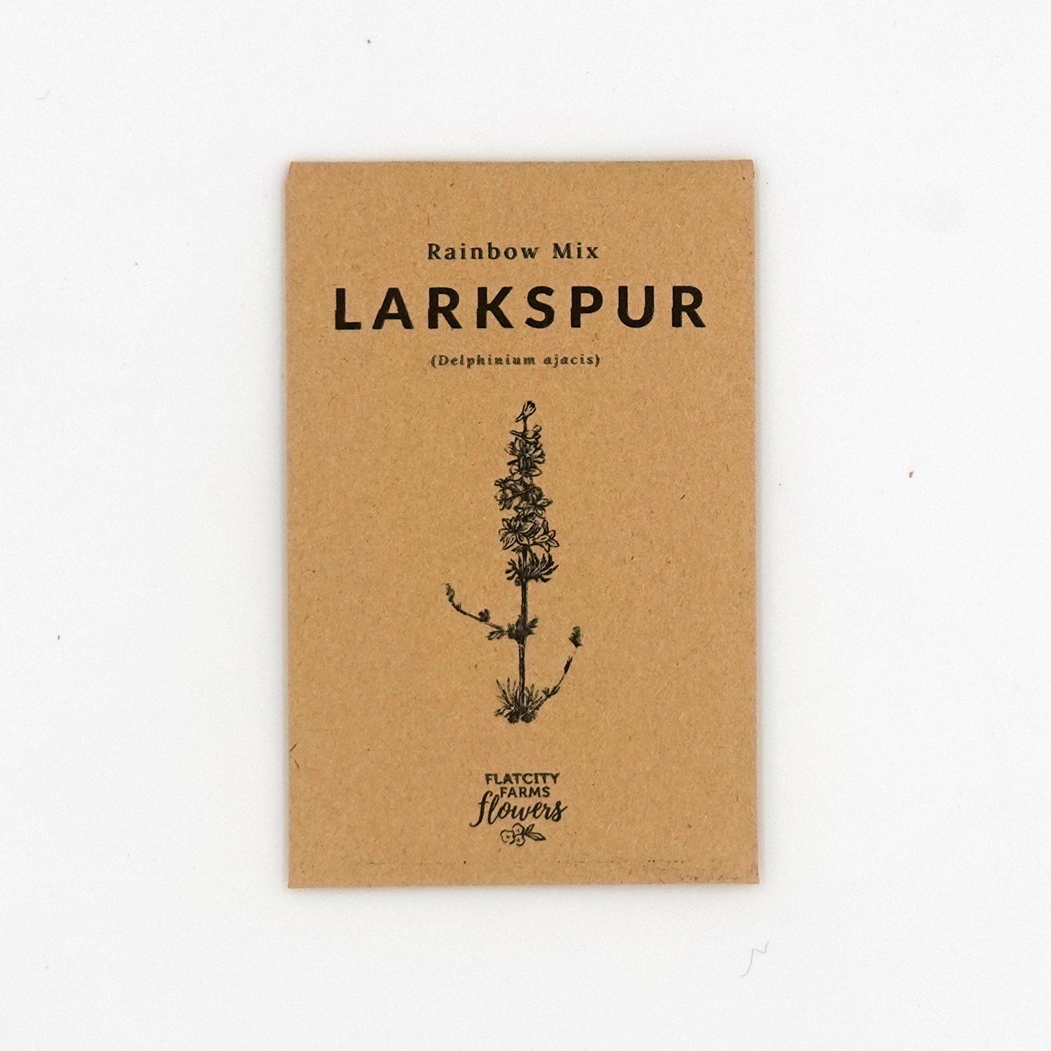 Larkspur Seed Packet
