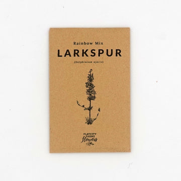 Larkspur Seed Packet