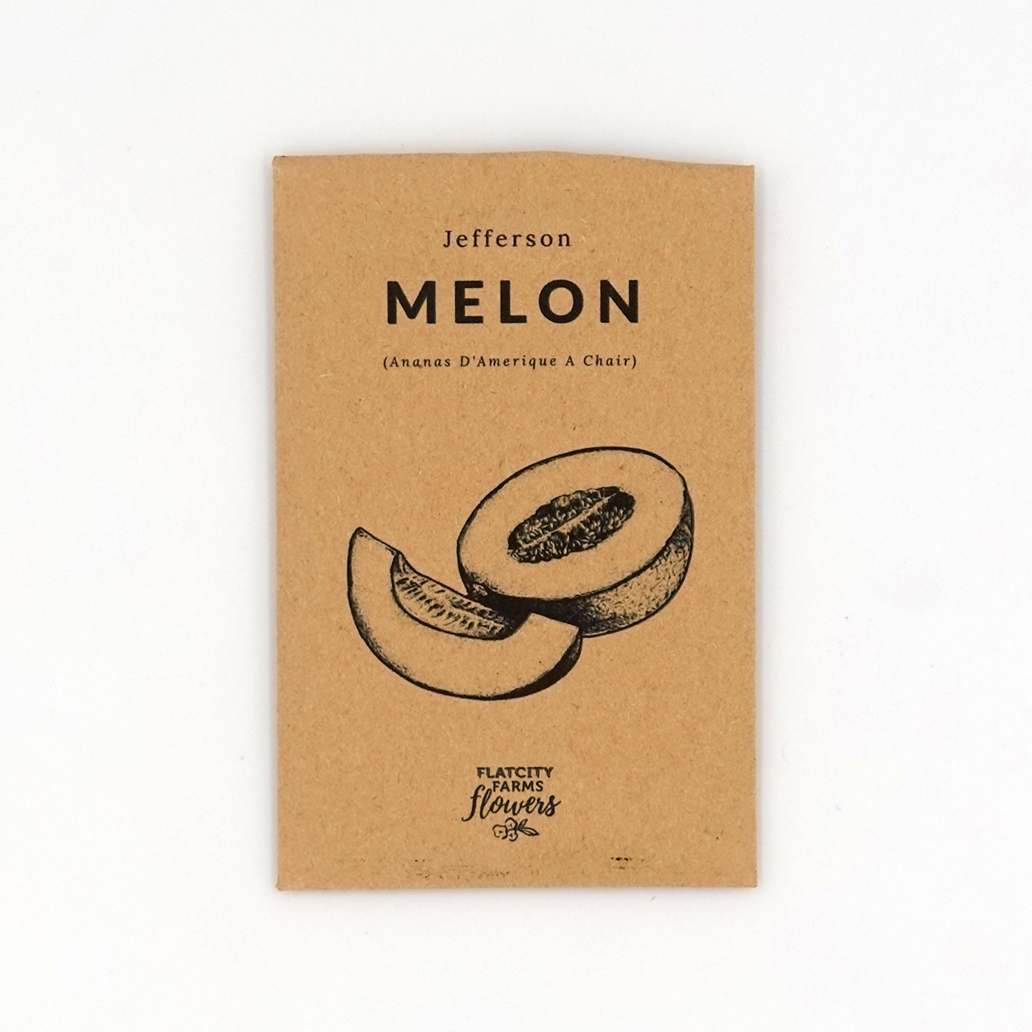"Jefferson" Melon Seed Packet