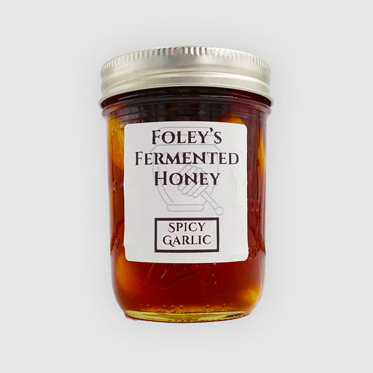 Spicy Garlic-Infused Honey